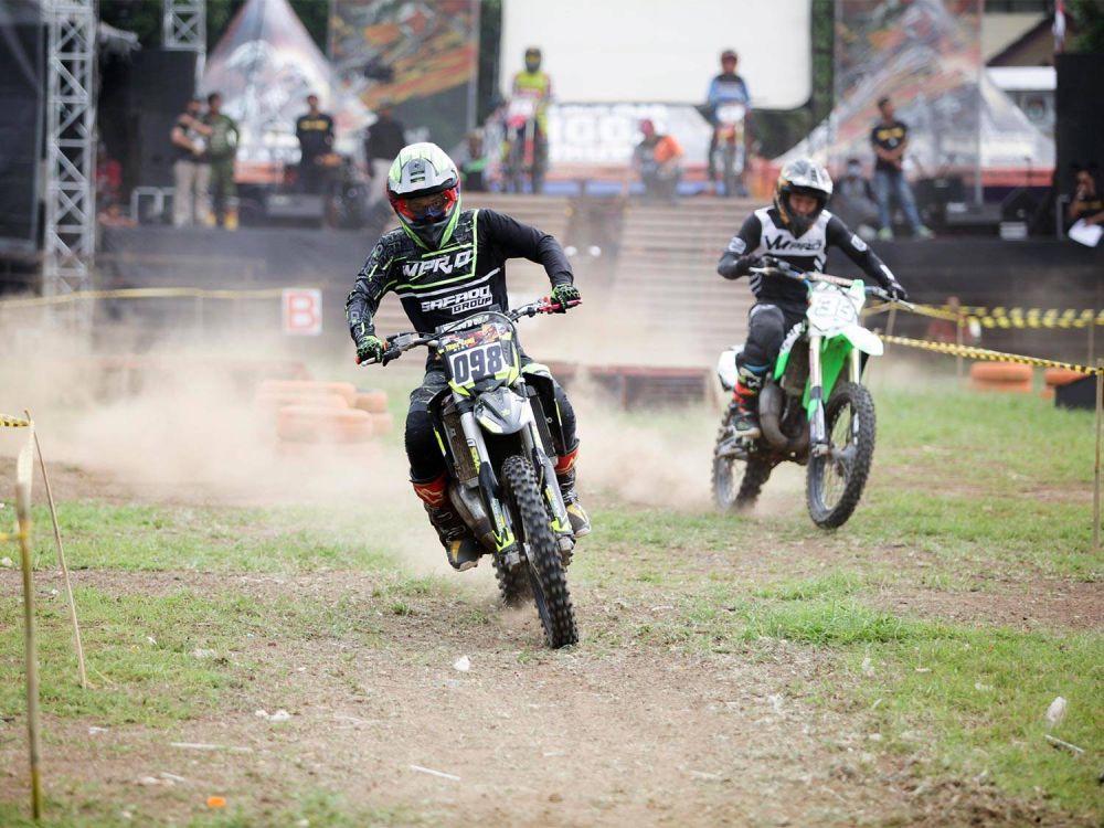 Para crosser kelas wahid akan bersaing untuk mendapatkan catatan waktu terbaik dalam rangkaian Trial Game Dirt 2023 yang dihelat 76Rider. (Dok. Trial Game Dirt 2023)