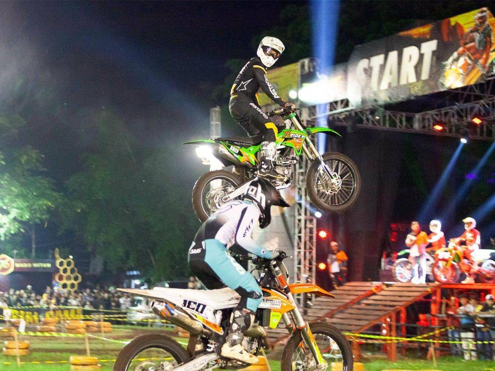 Para crosser kelas wahid akan bersaing untuk mendapatkan catatan waktu terbaik dalam rangkaian Trial Game Dirt 2023 yang dihelat 76Rider. (Dok. Trial Game Dirt 2023)