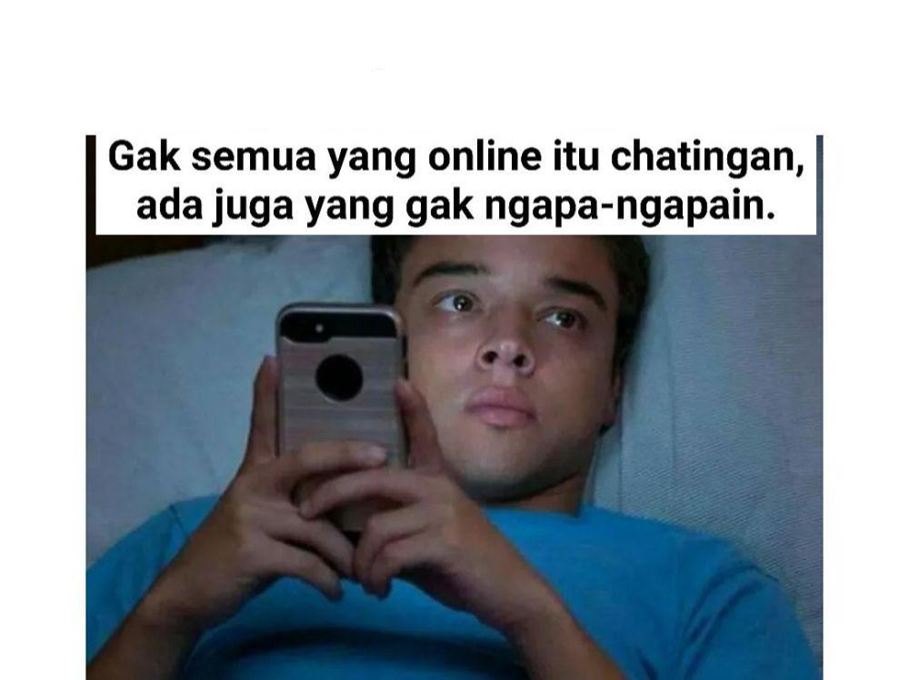 meme mikir sebelum tidur (instagram.com/statuslucu_official)