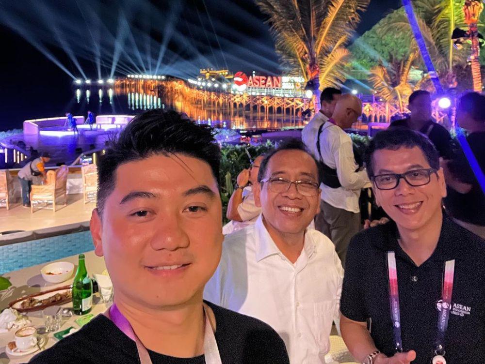potret Chef Arnold di acara KTT ASEAN (instagram.com/arnoldpo)