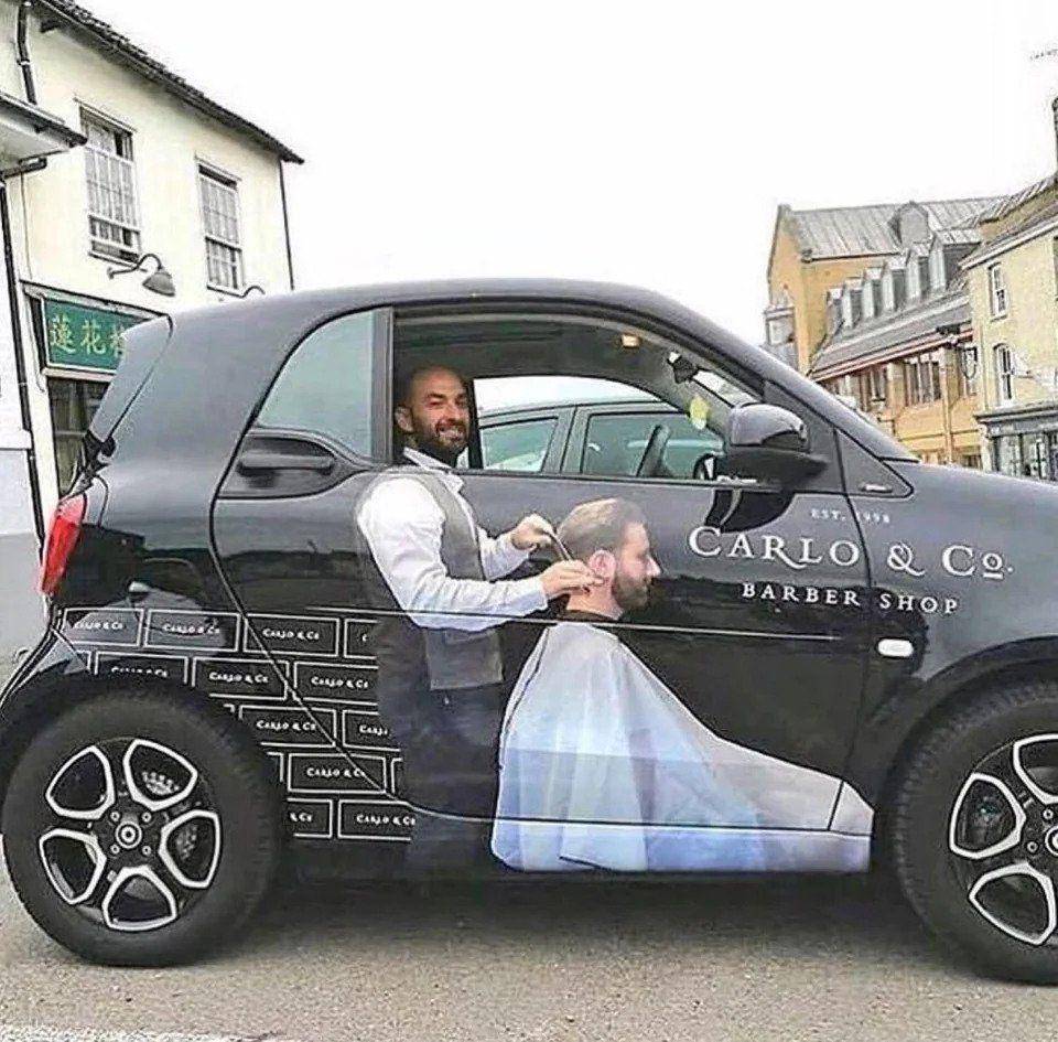 potret tukang cukur kocak (reddit.com/hay_bird)