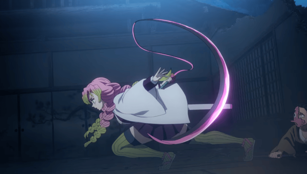 Mitsuri Kanroji (dok. Ufotable/ Kimetsu no Yaiba Swordsmith Village Arc)