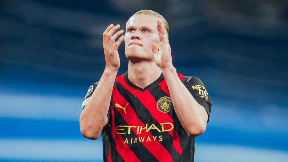 Erling Haaland tak berkutik melawan Real Madrid. (instagram.com/mancity)