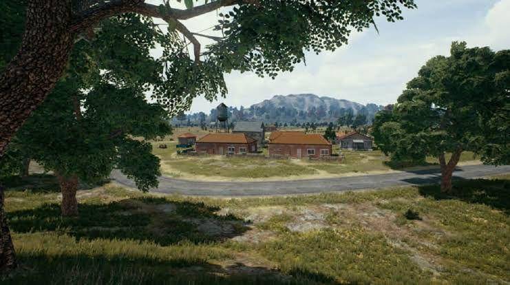 map Erangel PUBG Mobile (dok. Tencent Games/PUBG Mobile)