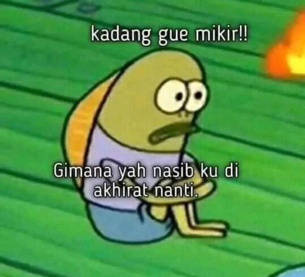 meme melamun (instagram.com/kumpulan.meme.id)