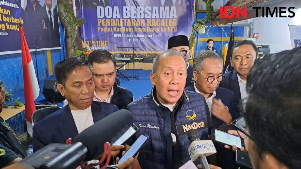 Pertemuan PDIP dan Demokrat, NasDem Jabar Minta Tak Saling Ganggu!