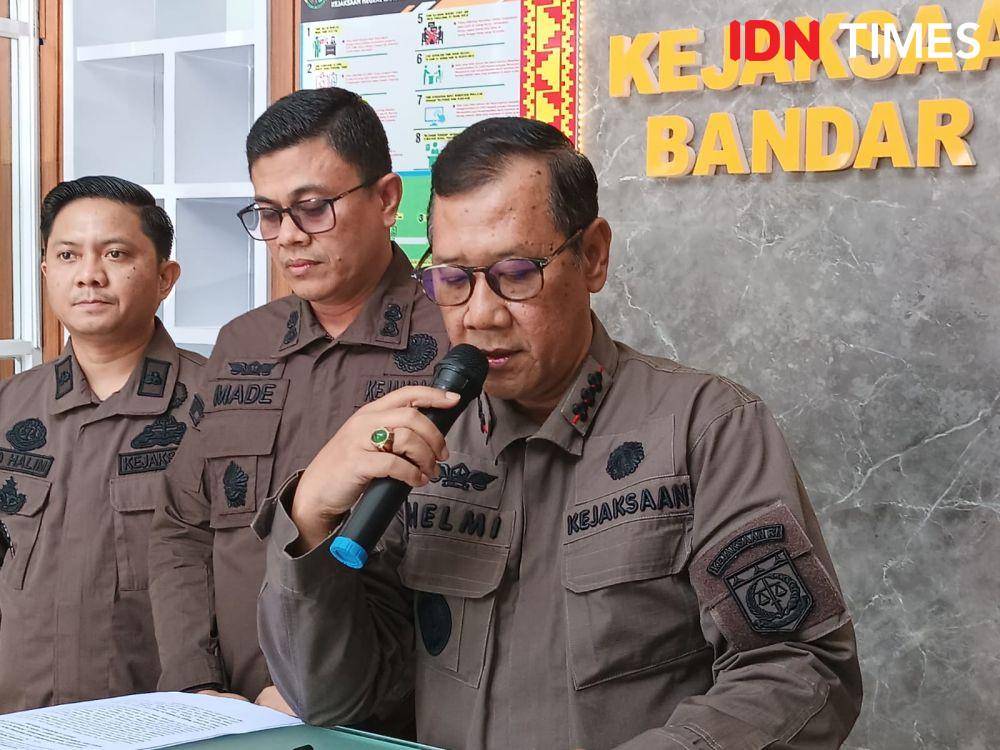Kejari Bandar Lampung, Helmi Hasan. (IDN Times/Tama Yudha Wiguna).