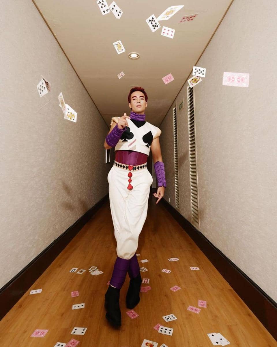 potret Vidi Aldiano cosplay karakter anime (instagram.com/vidialdiano)