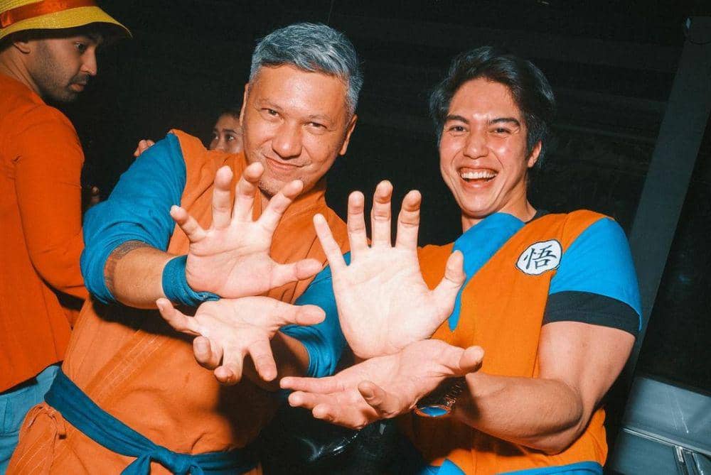 potret Gading Marten dan El Rumi cosplay karakter anime (instagram.com/elelrumi)