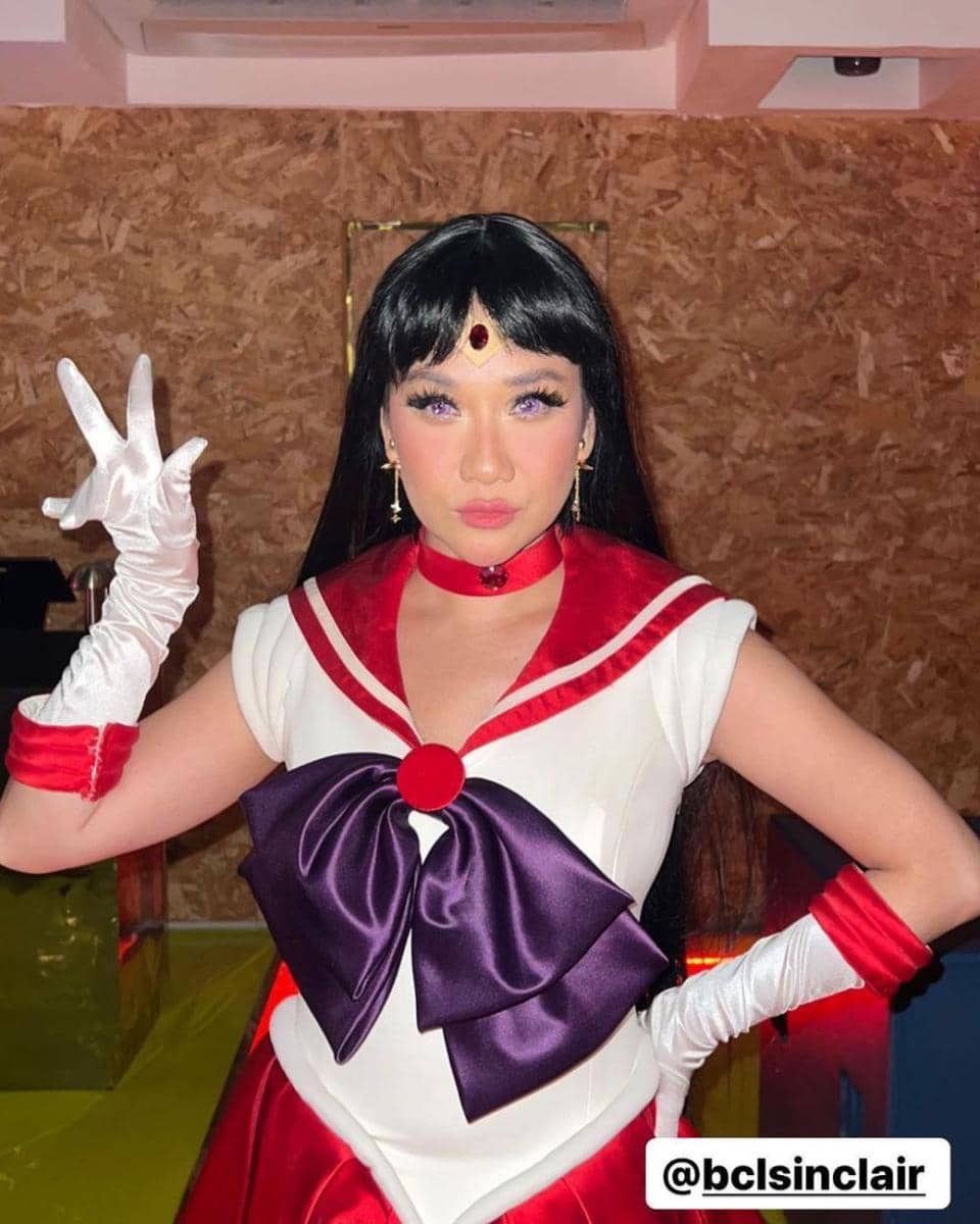 potret BCL cosplay jadi Sailor Mars (instagram.com/fadiljaidi)
