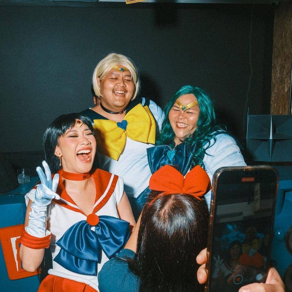 potret BCL cosplay jadi Sailor Mars (instagram.com/rendharais)