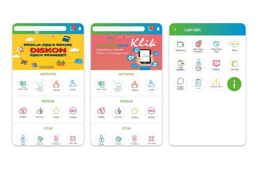 ilustrasi aplikasi PharmaNet B2B (dok. play.google.com)
