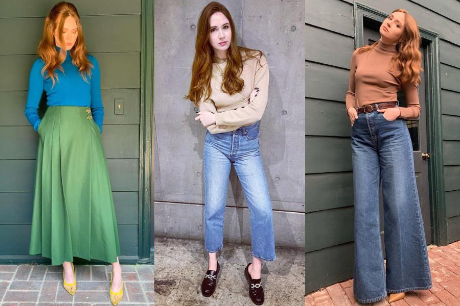 9 Gaya Casual ala Karen Gillan, Pemeran di Guardian of the Galaxy 3