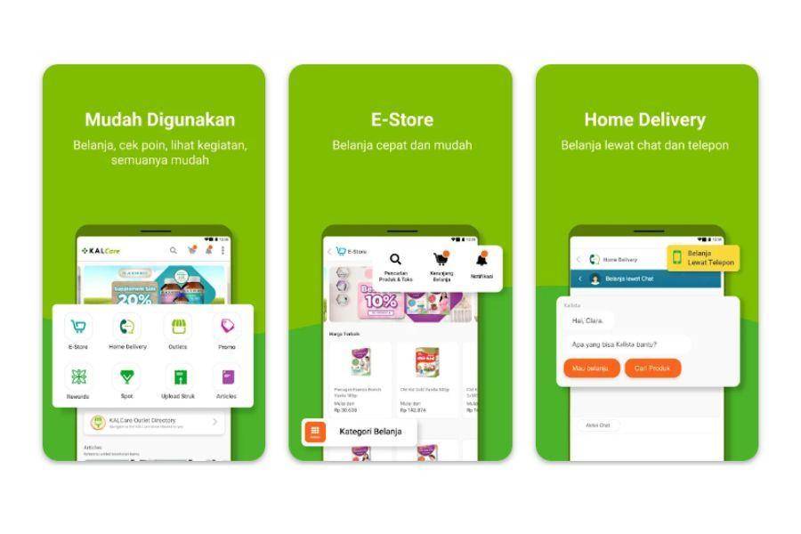 ilustrasi aplikasi KALCare (dok.play.google.com)