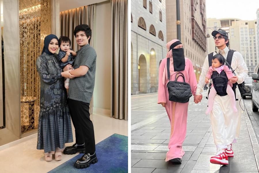 9 OOTD Keluarga ala Atta dan Aurel, Cocok untuk Pasangan Muda!