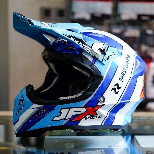 JPX FOX 1 Cross Helmet (facebook.com/KNN Motorsport Bali)