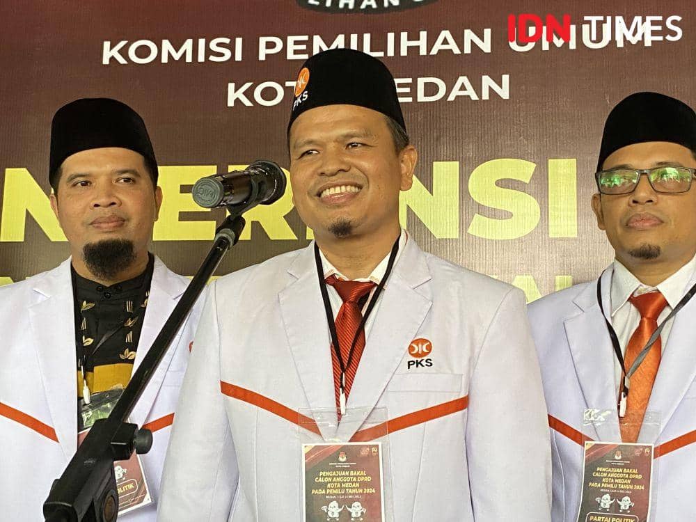 Daftarkan 50 Bacaleg, PKS Targetkan 14 Kursi di DPRD Medan