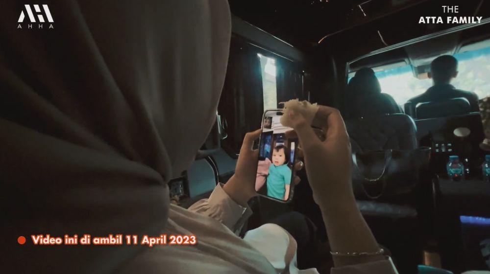 Aurel USG pertama kali (YouTube.com/Atta Halilintar)