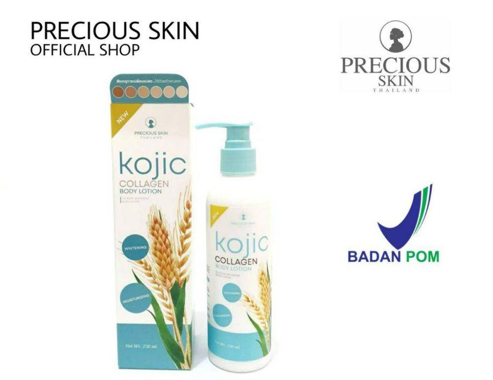 Precious Skin Kojic Collagen Extreme Whitening Body Lotion (dok. Shopee/preciouswhite_id)
