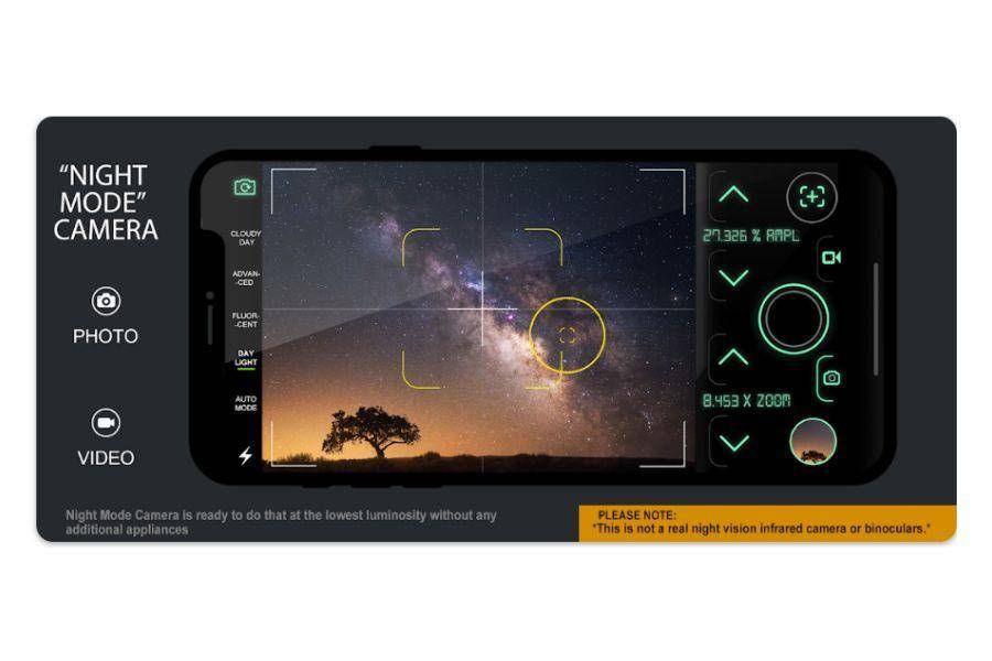 ilustrasi aplikasi Night Mode Camera Photo Video (dok.play.google.com)