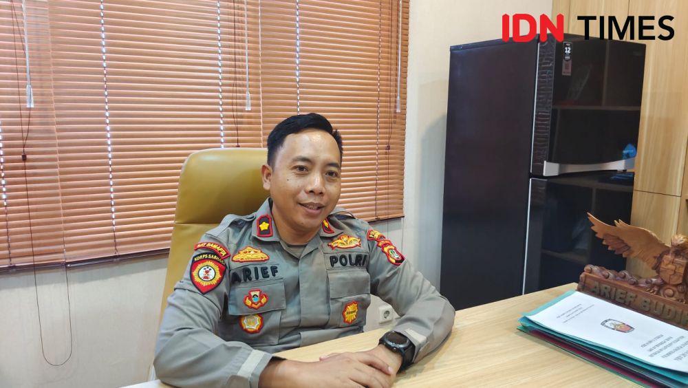 Kapolsek Cimanggis, Kompol Arief Budiharso saat ditemui IDNTimes di kantor Polsek Cimanggis, Kota Depok. (IDNTimes/Dicky)