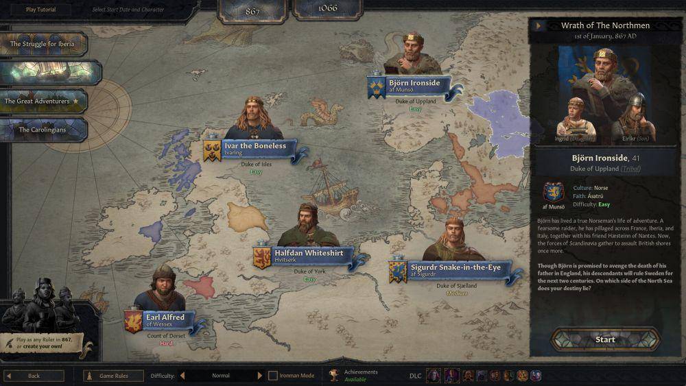 Crusader Kings III sangat cocok bagi penggemar strategi kelas berat. (dok. Paradox Development Studio/Crusader Kings III)