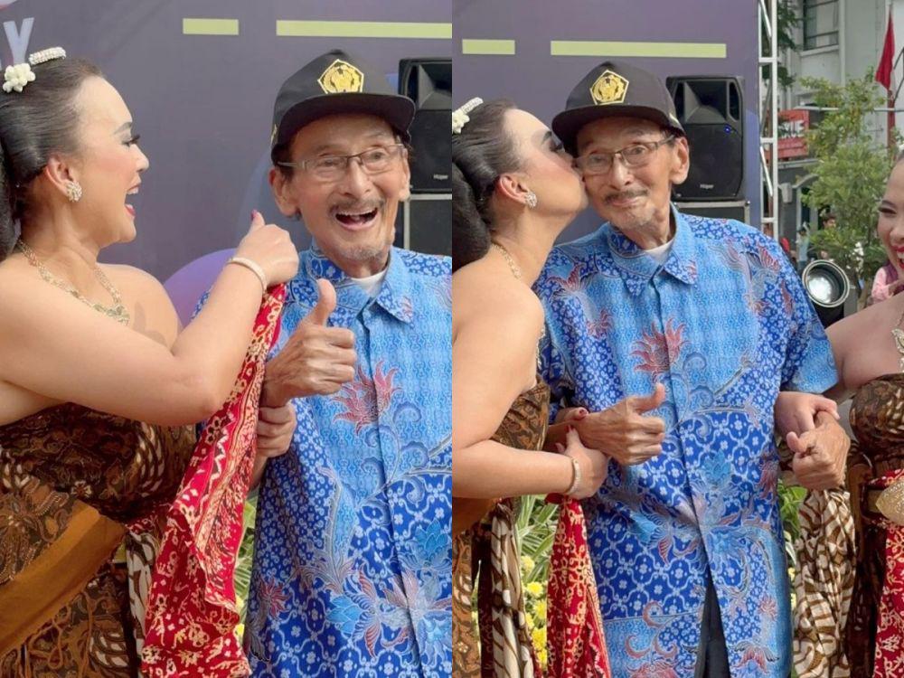 9 Potret Ira Wibowo Menari Jawa untuk Membahagiakan Sang Papa