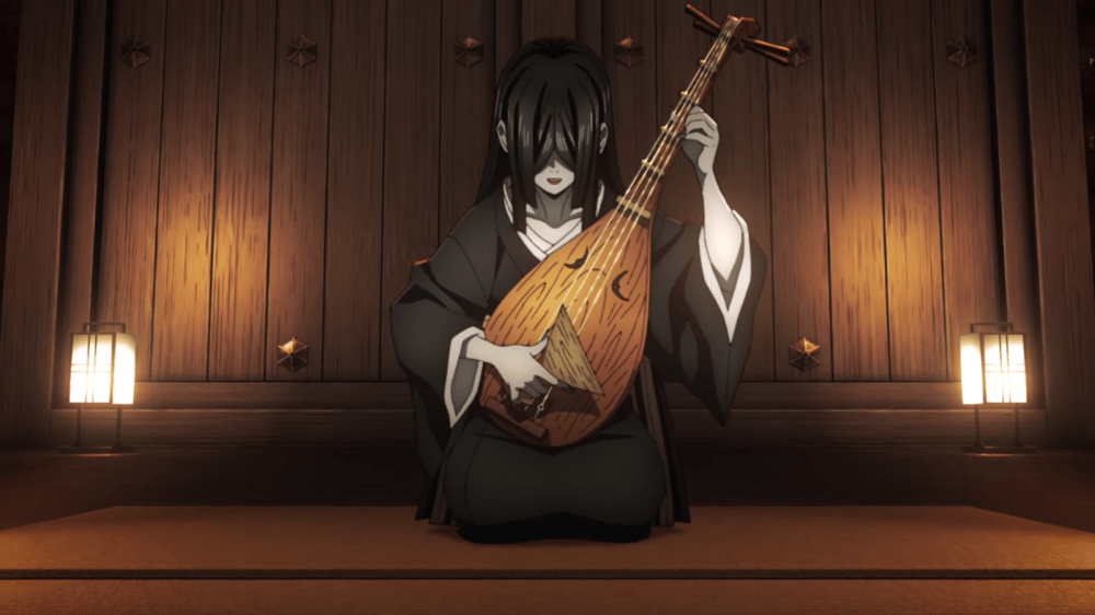 Nakime (dok. Ufotable/ Kimetsu no Yaiba Swordsmith Village Arc)
