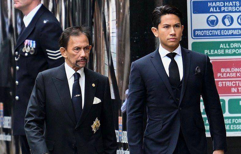 Prince Mateen dan Sultan Hassanal Bolkiah (instagram.com/tmski)