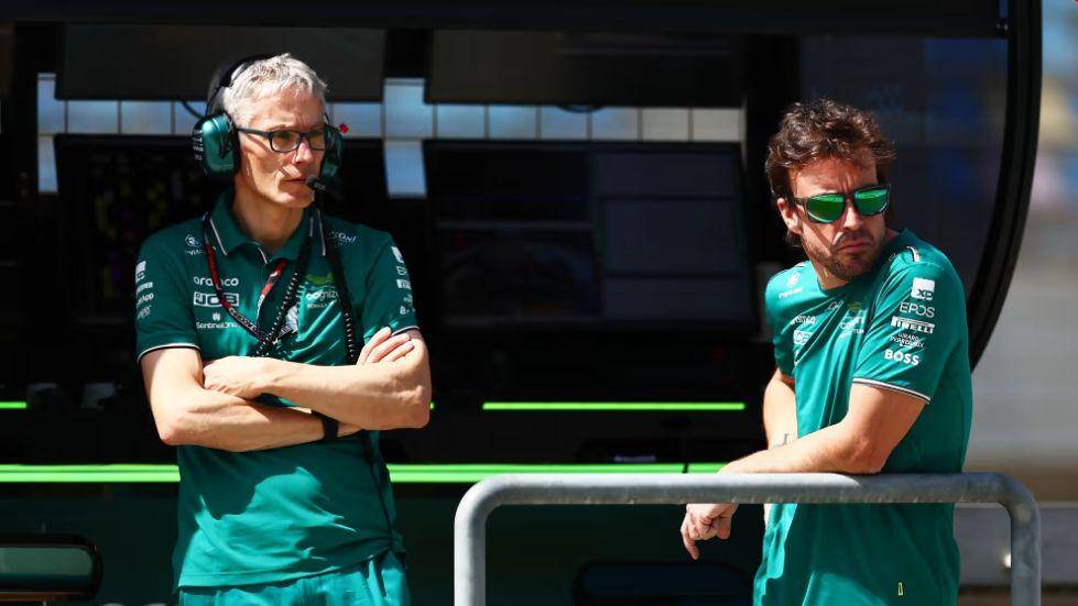 potret Mike Krack (kiri) dan Fernando Alonso (kanan) (formula1.com)