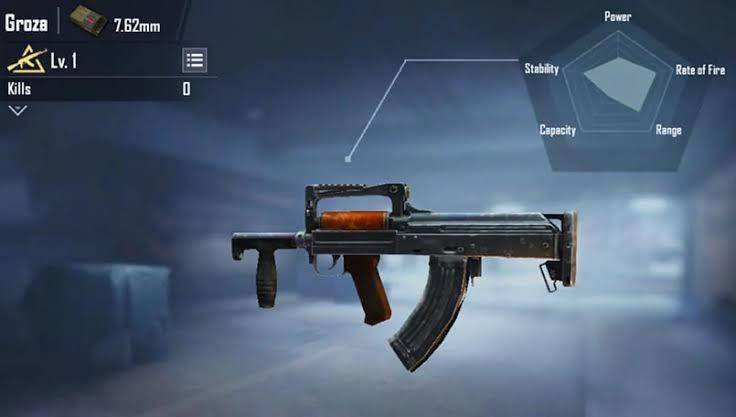 Groza di PUBG Mobile (dok. Tencent Games/PUBG Mobile)