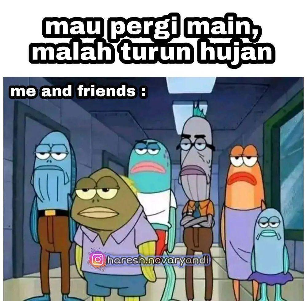 meme wajah bete (instagram.com/haresh.novaryandi)