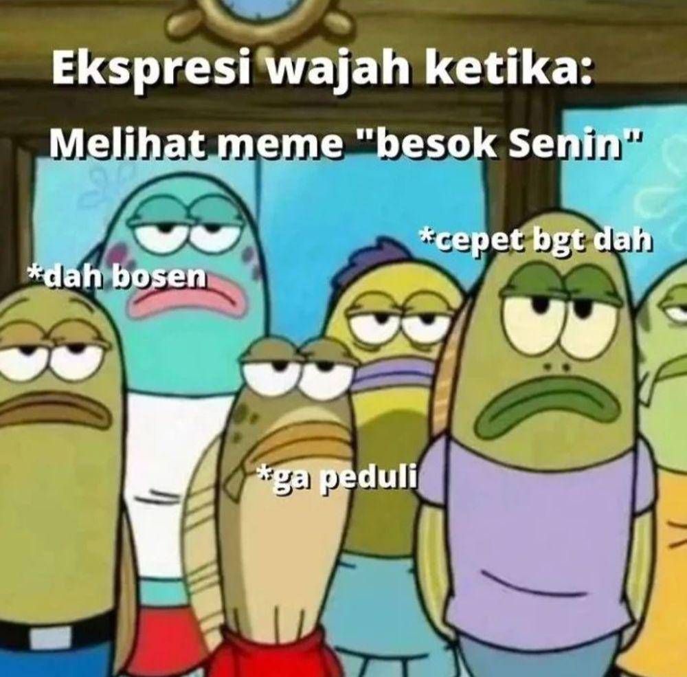meme wajah bete (instagram.com/pelawak_handal_)