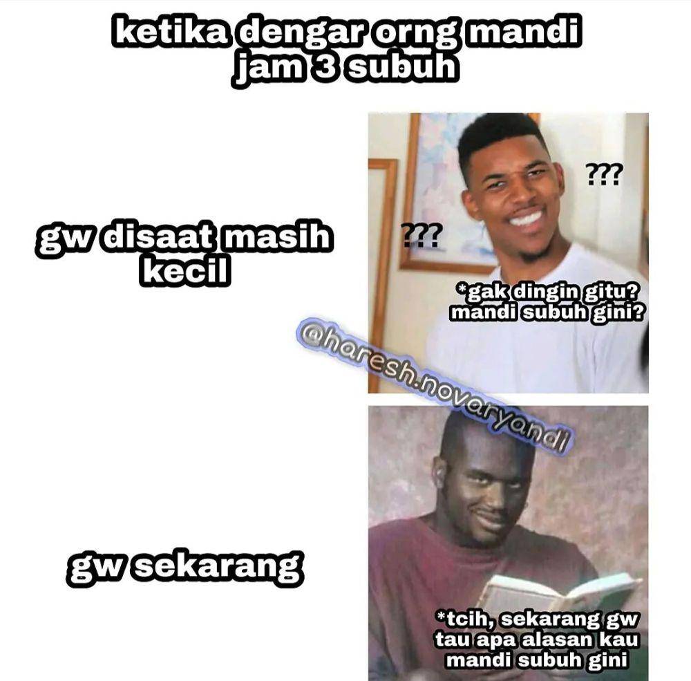 meme pura-pura gak tau (instagram.com/haresh.novaryandi)