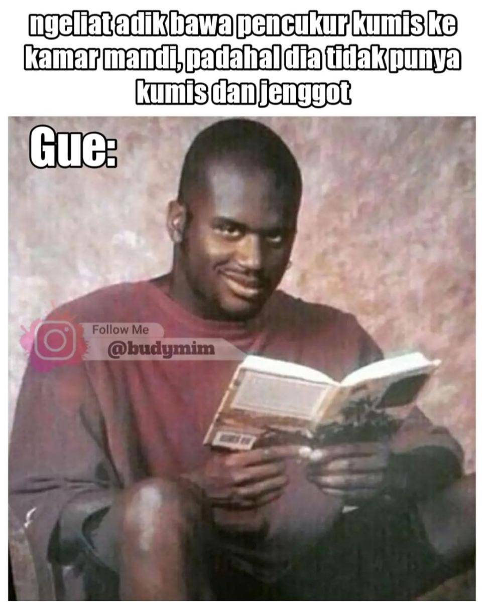 meme pura-pura gak tau (instagram.com/budymim)
