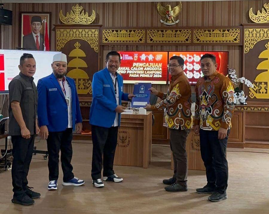 PAN Lampung Daftarkan 85 Bacaleg, Ada Milenial hingga Youtuber