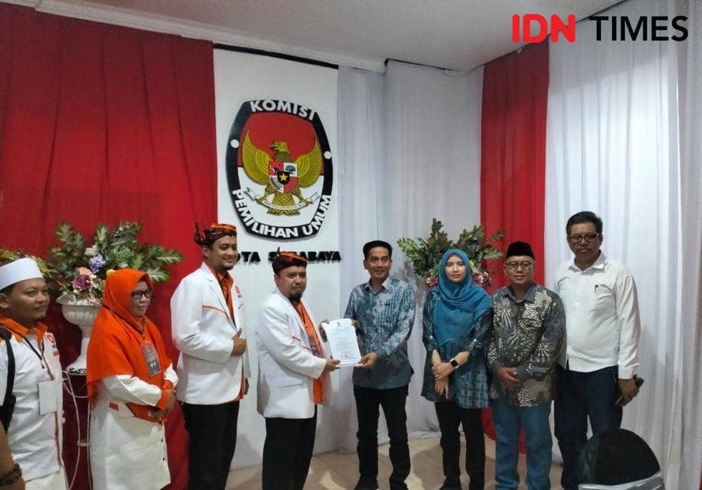 50 Bacaleg PKS Daftar ke KPU Surabaya, Targetkan 10 Kursi