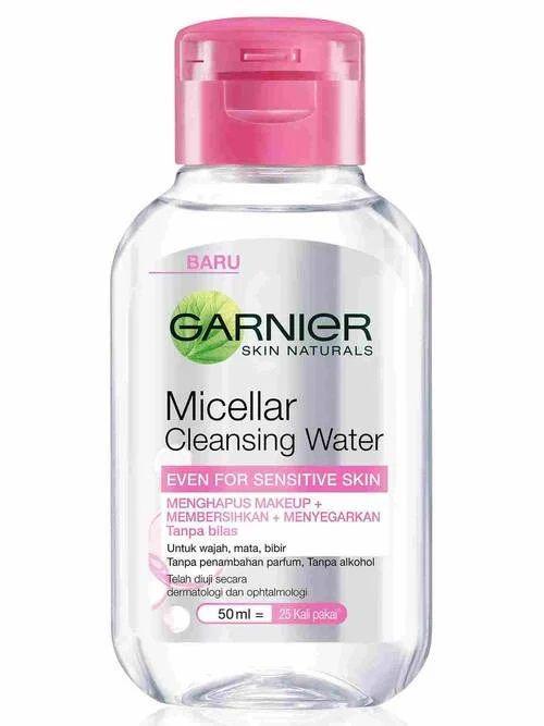Garnier Micellar Cleansing Water Pink (garnier.co.id)