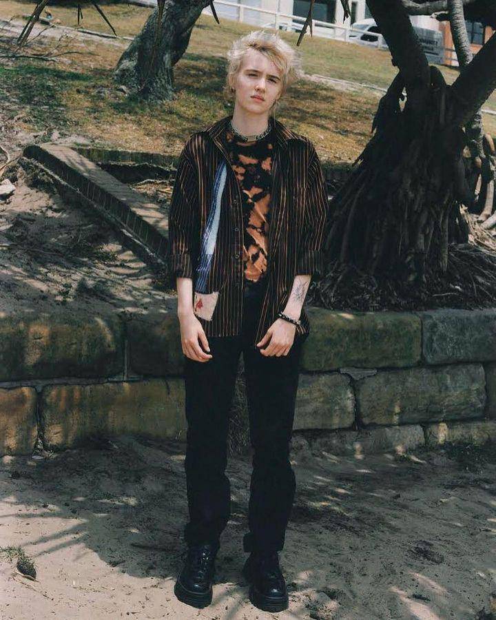 Morgan Davies aktor transgender di Evil Dead Rise (Instagram.com/morganlogoff)
