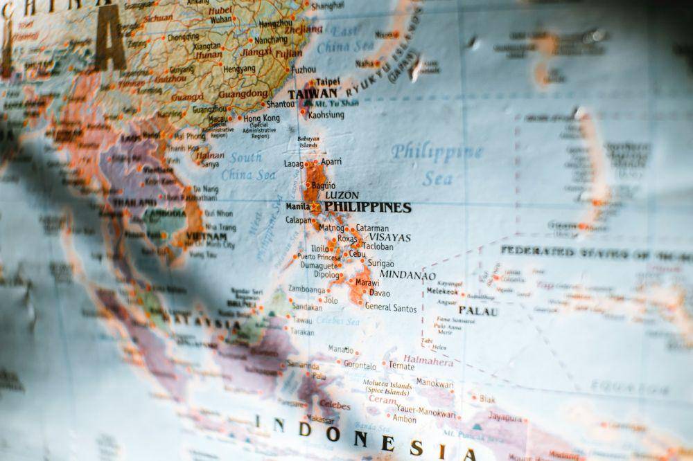 ilustrasi peta Asia Tenggara (pexels.com/Nothing Ahead)