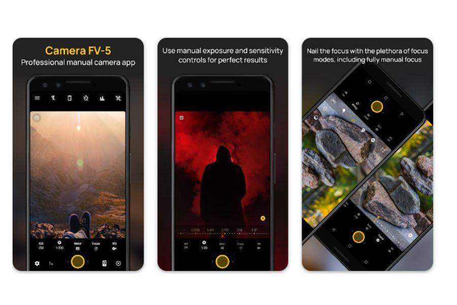 ilustrasi aplikasi Camera FV-5 (dok.play.google.com)