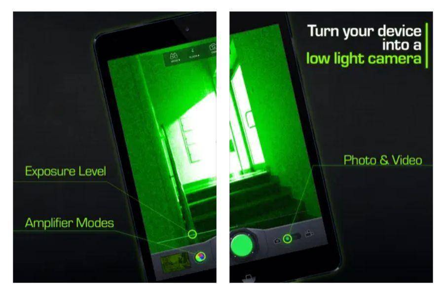 ilustrasi aplikasi Night Vision Camera (dok.apps.apple.com)