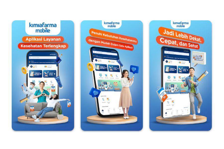 ilustrasi aplikasi Kimia Farma Mobile (dok. play.google.com)