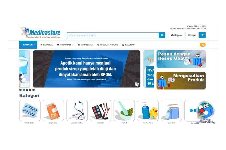 ilustrasi situs Mediacastor (dok.  medicastore.com)
