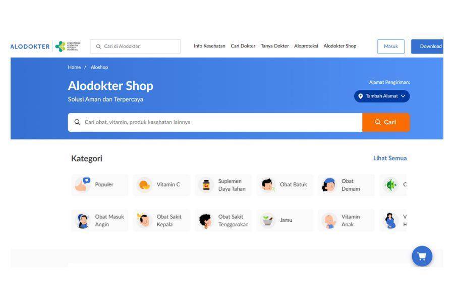 ilustrasi Alodokter Shop (dok. alodokter.com)