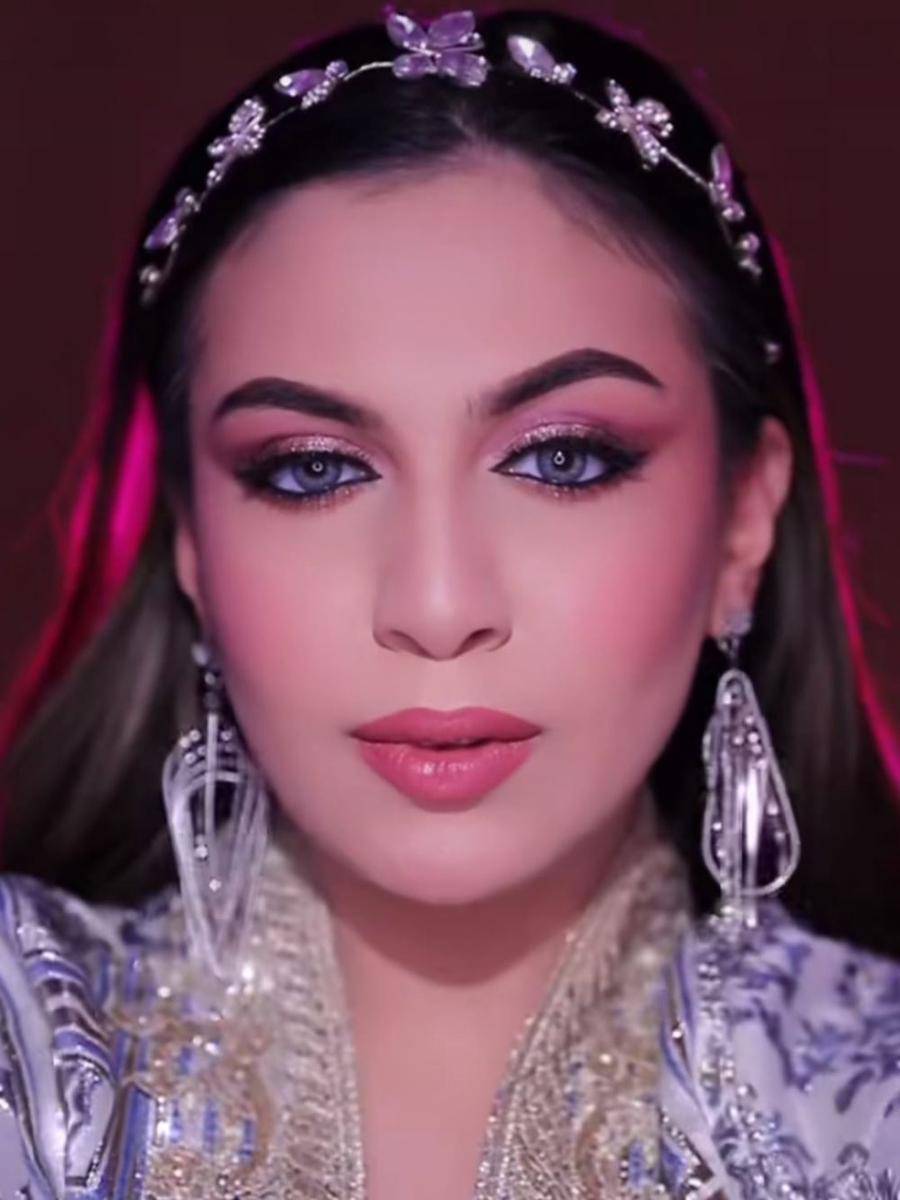 Potret Arabian Make Up Look ala Farra Jaidi (tiktok.com/@farrajaidi)