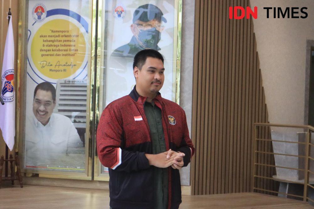 Menpora Dito di Kemenpora. (IDN Times/Sandy Firdaus)