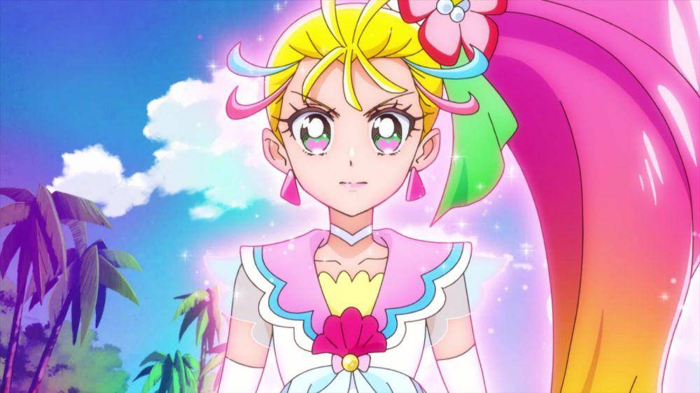 Cure Summer dari anime Tropical-Rogue! Pretty Cure (dok. Toei Animation/Tropical-Rogue! Pretty Cure)