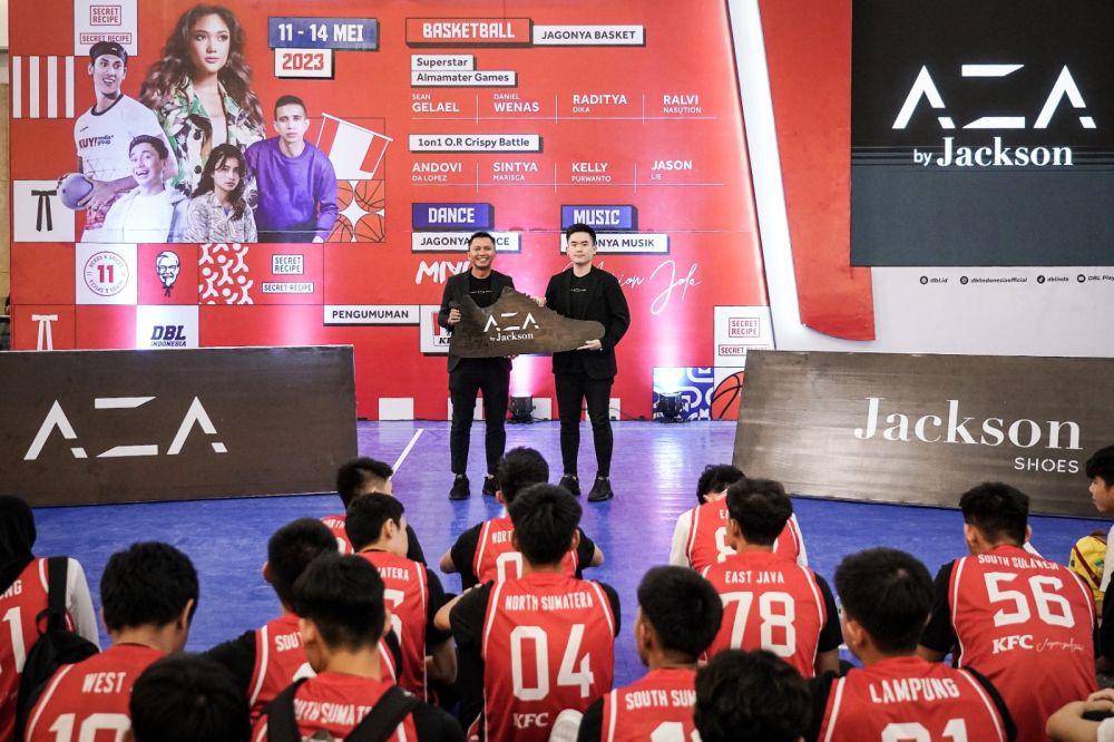 Kolaborasi AZA dan Jackson hadirkan sepatu olahraga. (Dok. Istimewa)
