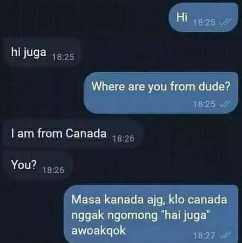 chat dengan teman lemot (twitter.com/txtdarigajelas)